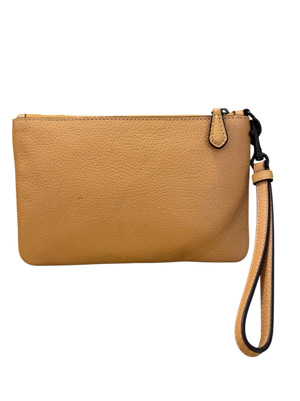 Coach Pebbled Leather Wristlet - Picture 3 of 10
